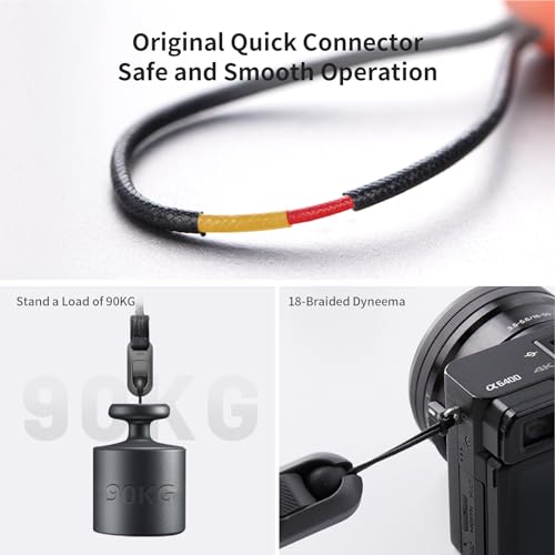 PGYTECH Camera Strap Air for Mirrorless Camera Shoulder Strap Adjustable Neck Strap Light for Sony ZV-E10 for Canon G7 X