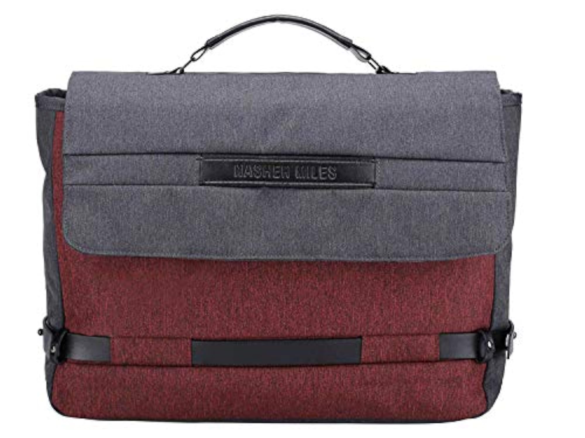 Basel Grey-Maroon Messenger Bag, Stylish and Functional