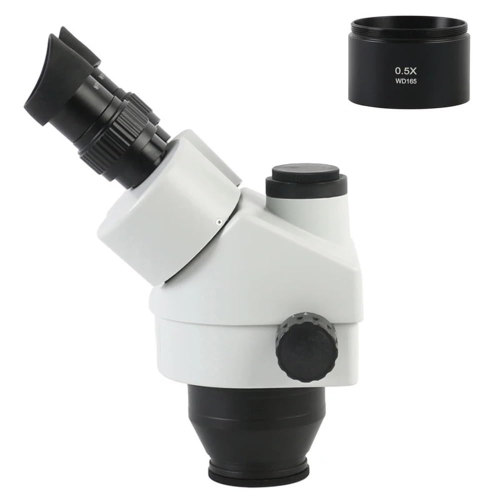 Akcesoria do mikroskopu laboratoryjnego 3,5X-45X (0,5X) Głowa oka WF10X Dioptria Dioptria WF10X Dioptria Wzmocnienie obserwacji Wyświetlacz (Whi