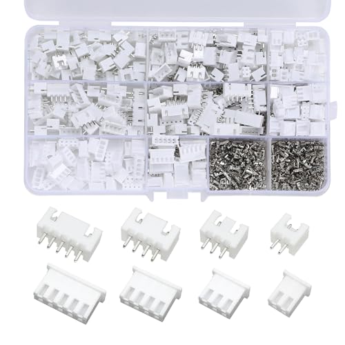 Kit de conectores JST-XH de 2.54mm con 720 piezas miniatura 1