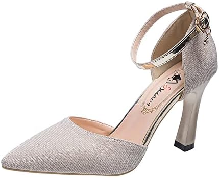 DFEK Womens Ladies mid Low Block Heel peep Toe Ankle Strap Strappy Party Sandals Size Womens Sparkle Diamante Low Mid Heel Sandals Wedding Bridal Prom Ladies Party