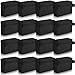 Paterr 16 Pcs Travel Toiletry Bag for Women Men Large Water Resistant Shaving Bag Hanging Cosmetic Bag with Handle and Divider Storage Travel Pouch Case (Black)