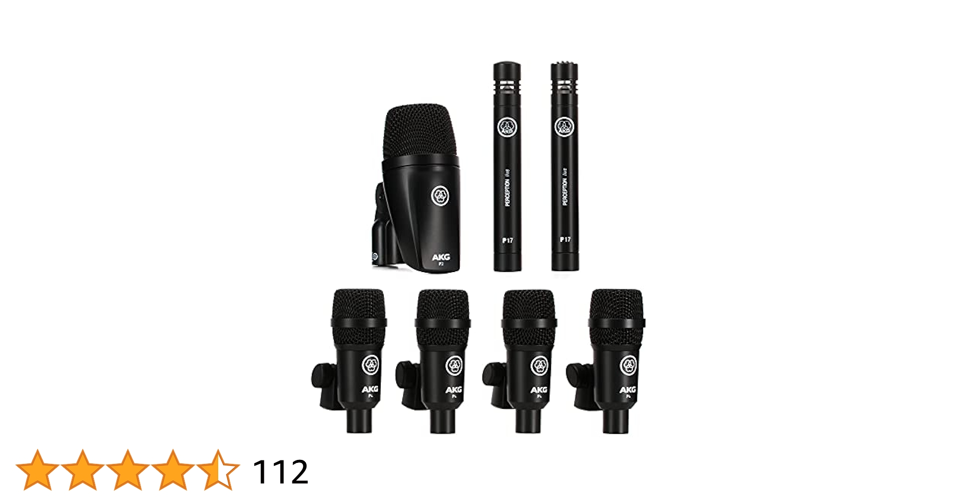 訳あり AKG DRUM SET CONSERT ドラム用マイクセット AKG