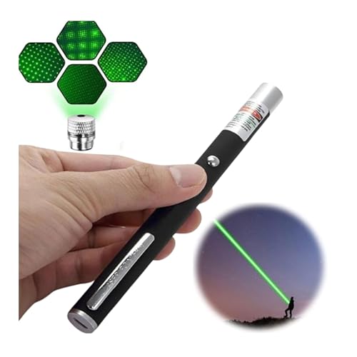 Image of URBAN THREADS Laser Light Green Laser Pointer, 2000 Meters Laser Pointer High Power Pen Pck of 1