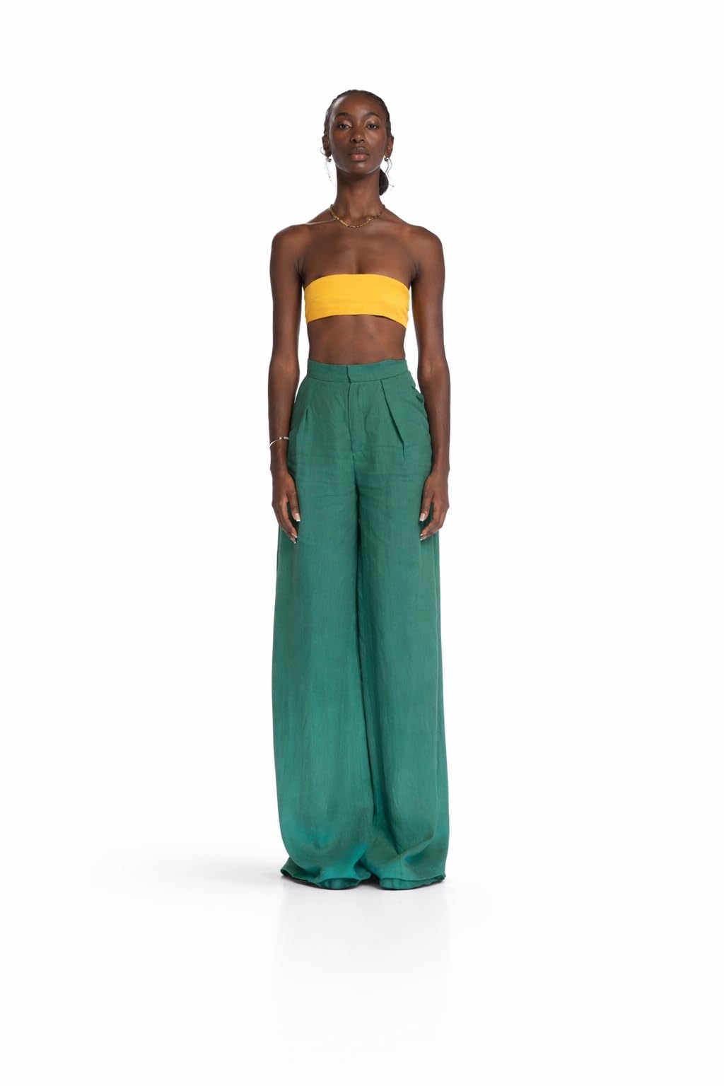 TATI Linen Pants for Women - Lightweight 100% Linen Trousers - Summer Beatch Cover Up