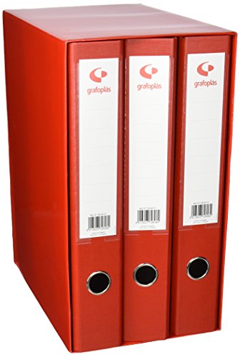 Archivador Grafoplas Grafcolor Folio 350 X 290 X 75 Con Ofertas En