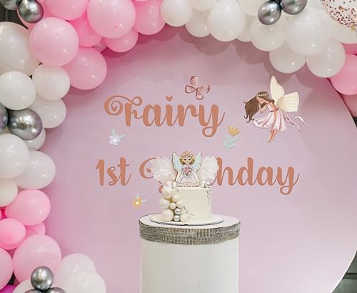 Vinilo Decorativo Fairy 1er Cumpleaños miniatura 6
