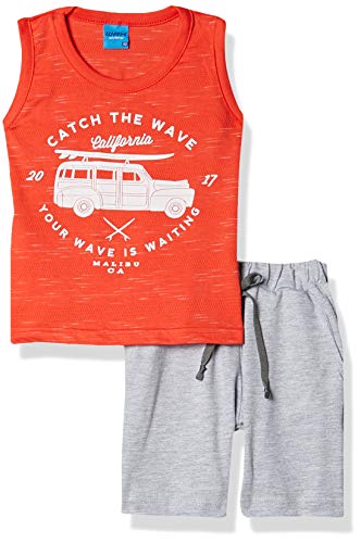 Conjunto M. Malha Jet, WRK, 3, Laranja, Meninos