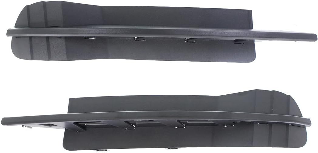 Garage-Pro Fog Light Cover SET Compatible with Chevrolet Malibu 2010-2012 Front, Driver and Passenger Side, Textured Black
