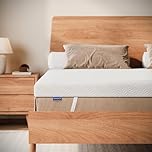 NewentorLife 7cm Mattress Topper Super King Bed, Memory Foam Mattress Topper Super King, Back Pressure Relieve, Breathable Washable Cover, Adjustable Straps, OEKO-TEX Certified, 100 Nights Trial