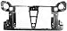 Radiator Support for Dodge Neon 00-01 Assembly Black Steel