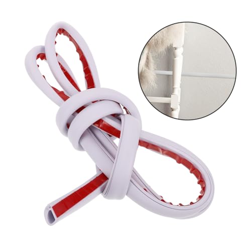 WOONEKY 1 rollo ocultador de cables autoadhesivo para gestión oculta de cables en pared - cubrecables resistente para reducir riesgos de tropiezos y mantener estética limpia miniatura 4