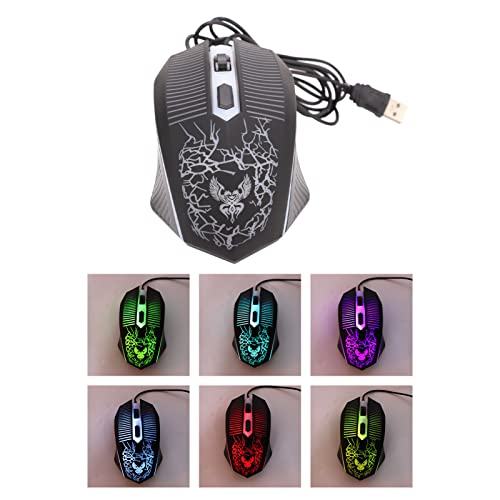 Image of Wired Gaming Keyboard and Mouse Combo RGB Backlit Gaming Keyboard, 104 Key Computer PC Gaming Keyboard for Windows 7 8 10
