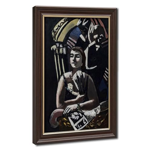 Boîte de théâtre expressionniste impression Max Beckmann toile pour décor de salon et bureau