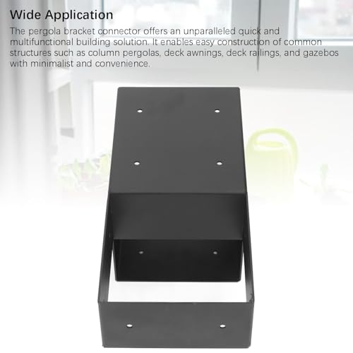 Support de pergola galvanisé double couche matériel universel extérieur