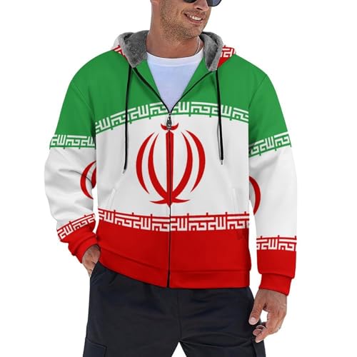 Sweat à capuche Iran chaud pour homme et femme vêtement mode hiver confortable