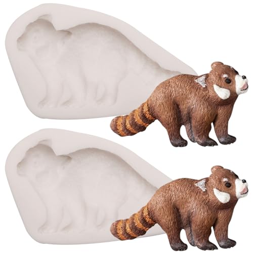 Raccoon Silicone Mold, Animal...