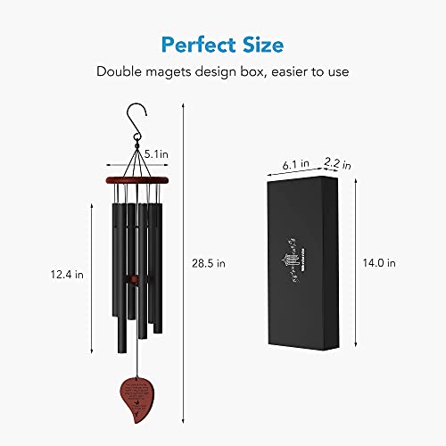 Wenlenie Sympathy Wind Chimes, Memorial Wind Chimes For Loss Of A Loved One Prime, Bereavement/Memorial Gifts/Sympathy Gift In Memory Of Loved One, Gift For Loss Of Loved One Condolence Remembrance #TOP6