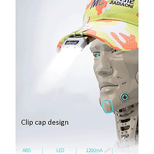 Linterna frontal recargable y faros para adultos de senderismo 5