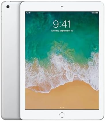 Apple iPad 9.7 (5e Génération) 128Go Wi-FI - Argent (Reconditionné)