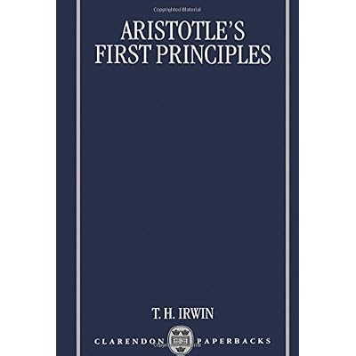 Aristotle's First Principles