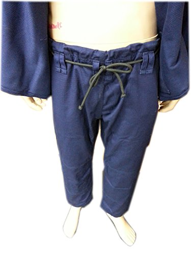 Woldorf Usa Brazilian Jiu Jitsu Kimono Pearl Weave Gi Competition Uniform Navy Blue With Ripstop Pant A2 No Logo #TOP2