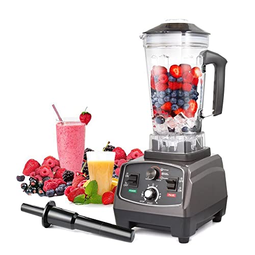 EROFEL Blender Smoothie Makers, 1650W Kitchen Food Processor, 26000 RPM High-Speed Jug Blender with 2L BPA-Free Container, for Home Milk Tea Shop Coffee Shop