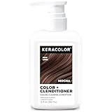 Keracolor Clenditioner MOCHA Hair Dye - Semi Permanent Hair Color Depositing Conditioner, Cruelty-free, 12 fl oz (Pack of 1)