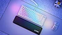 GLORIOUS Gaming GMMK PRO 75% Barebones (endast chassi) – Modulärt mekaniskt gamingtangentbord, TKL-storlek, chassi på 1,5 kg, RGB, helt anpassningsbart, 5-stiftsbrytare, Internationell/ISO - VIT – Ansicht 2