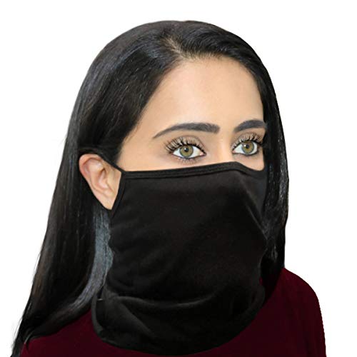 Step Ahead Reusable Face Cover - Black - Pack of 3-image-39