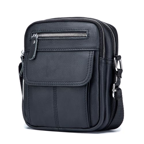 Bolsa de Hombre de Cuero para Hombro y Negocios miniatura 1