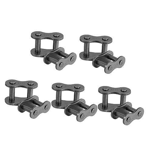 ABOOFAN Heavy Duty Chain Connecting Link 10pcs Roller Chain Buckle for Industrial Use