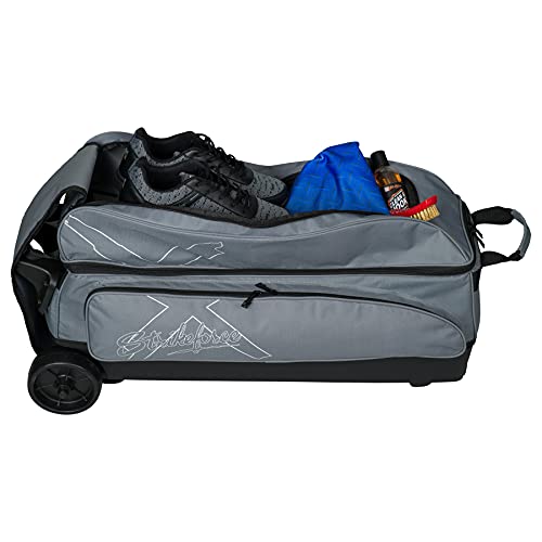 Strikeforce Hybrid X Triple Roller Bowling Bag Charcoal #TOP15