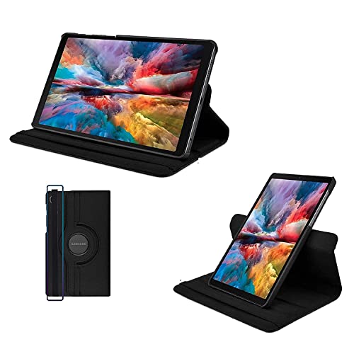 Image of 360 Rotating Flip Cover for Samsung Galaxy Tab A9 (8.7 inch INCH) (SM-X110 /X115) - Black