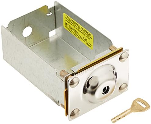 Greenwald Industries 8-1210 Genuine OEM Coin Box for Laundry Appliances, 6.37"D x 3.87"W x 2.75"H, Silver