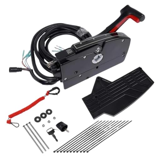 Boîte de commandes hors-bord avec harnais 16,3 pieds AP03 commande accélérateur