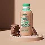 yfood Vegan Choco, tasty vegan meal replacement, THIS IS FOOD drink, 26g of protein, 26 vitamins and mineral, Plant based shake (12 x 500ml)