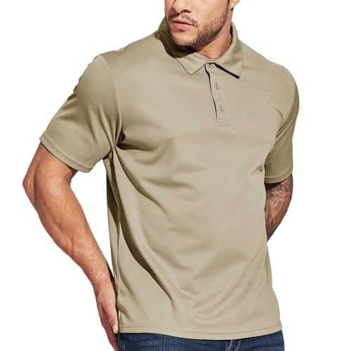MIER Men's Quick Dry Polo Shirts...