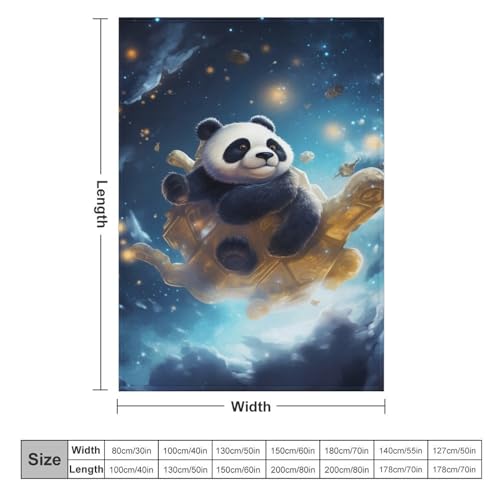 Couverture Panda en flannel pour des soirées cocooning chaleureuses - 6