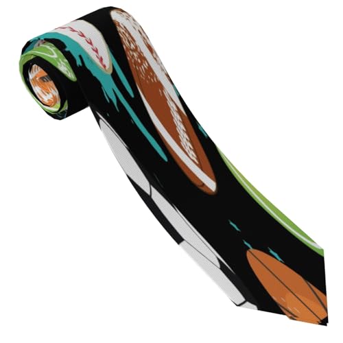 Ball Sport Men'S Classic Silk Smooth Tie, Suitable For Pairing With Formal Occasions3