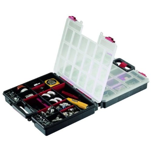 MALETIN ORGANIZADOR DOBLE BRICOLAJE MALETIN ORGANIZADOR DOBLE BRICOLAJE