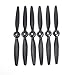 Xmipbs 3 Pairs Blade A B Quick Release Propellers for Yuneec Typhoon H 480 Drone 6pcs (Black)