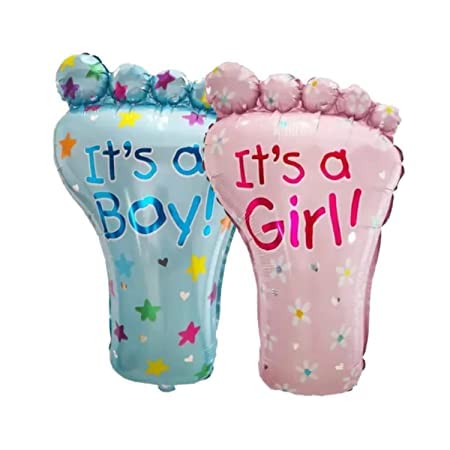 Image of GROOVY DUDZ Baby Shower Decoration Items Set-55Pcs Baby Shower Party Decoration Items with Pastel Balloon,Pram Balloon theme Party Decoration Items
