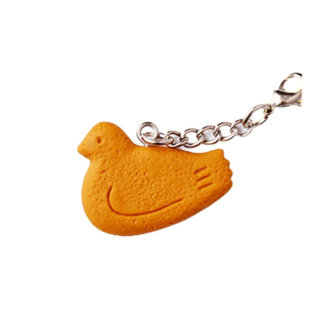 Amazon.co.jp: 鳩サブレ鳩三郎キーホルダー豊島屋本店限定品