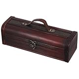 Robuste : la boîte à vin en bois, grâce à sa construction, offre une protection maximale à vos bouteilles de vin lors du transport ou de l'expédition. boîte à vin rétro, étui de rangement pour bouteilles de vin