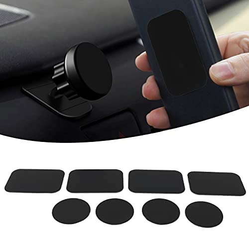 Gavigain Adesivos autoadesivos de placa de metal magnético para assento de carro suporte magnético p