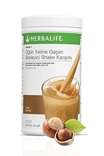 Herbalife Formula 1 Nutritional shake mix - Substitut de repas pour le contrôle du poids - 4 goûts différents - 550g… (Noix) Cover