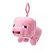 Minecraft 16687 MINECRAFT-16687 - Mini peluche con clip Baby-Baby con albero di maiale 1