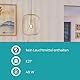 EGLO Hängelampe Romazzina, Esstisch Pendelleuchte 1-flammig, Esszimmerlampe aus Metall in Sandfarben, Hängeleuchte mit E27 Fassung