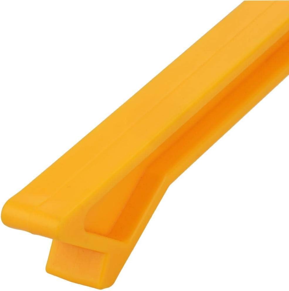 Push Stick for Table Saw, 11.02 Inch Length Yellow ABS Woodworking Safety Guide Tool for Carpentry Router